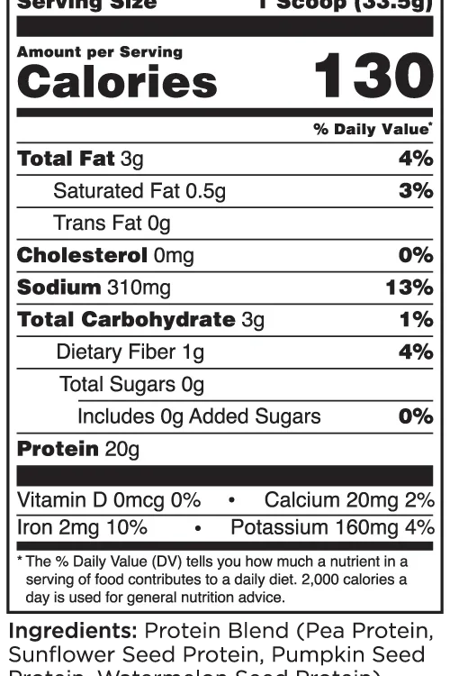 RULE1 PLANT PROTEIN 2LBS