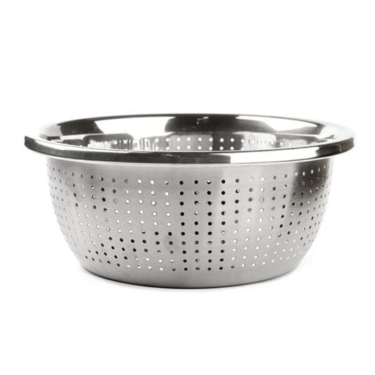 🔥 Premium Stainless Steel Perforated Colander – Ideal for Draining, Rinsing & Washing 🔥