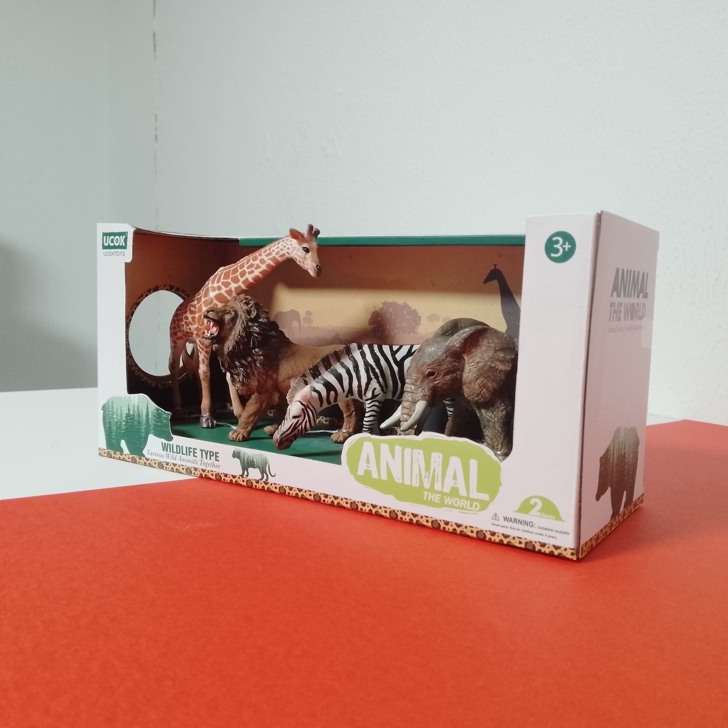 Animal Wildlife Playset – Safari Animal Figures for Kids