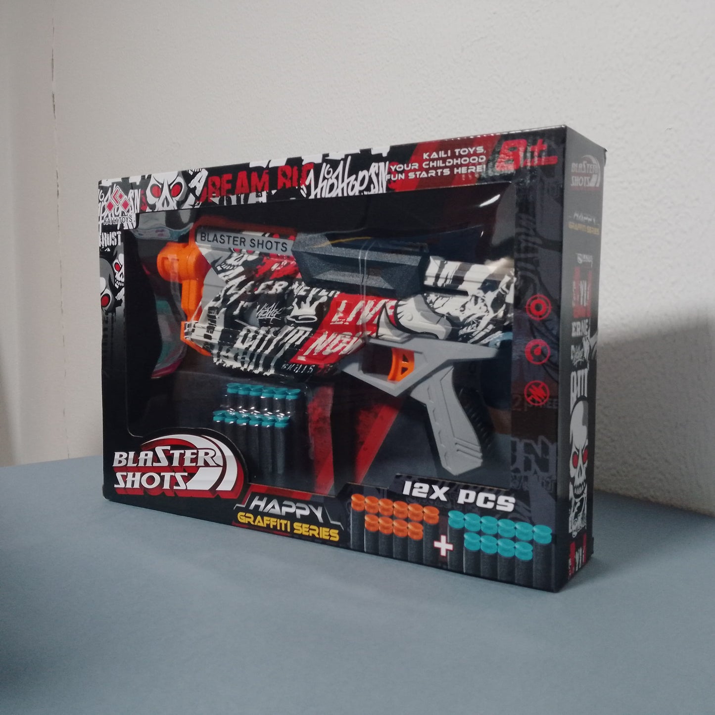 Blaster Shots - Happy Graffiti Series Toy Gun