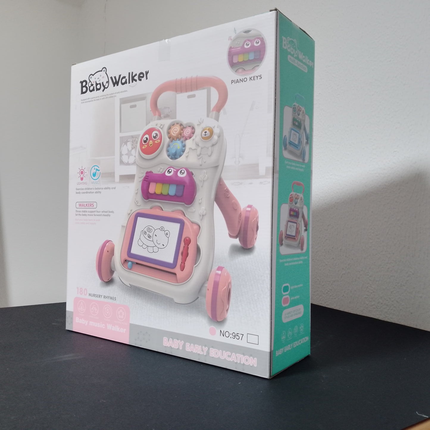 Baby Music Walker - Early Education Toy