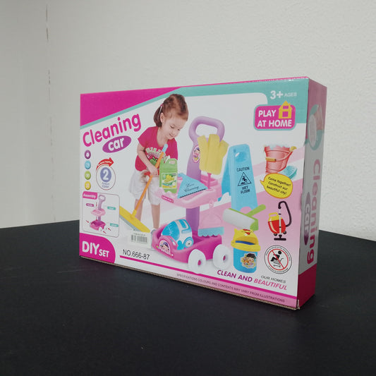 DIY Cleaning Car Set for Kids (Toy Cleaning Set, For Ages 3+)