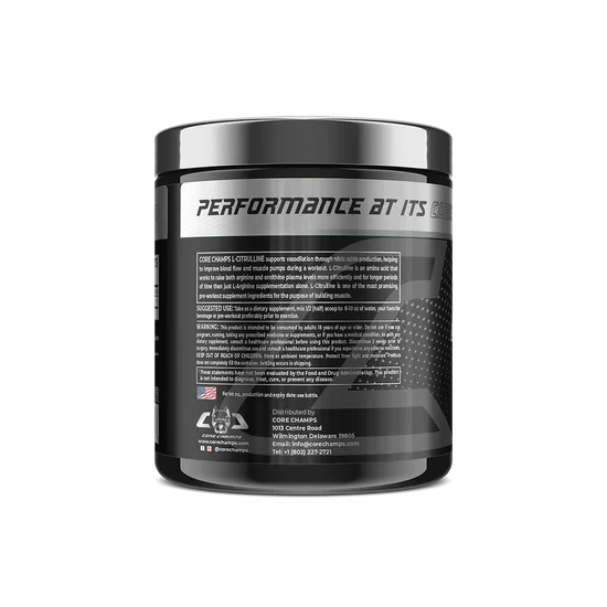 CORE CHAMPS CITRULLINE 90SERV