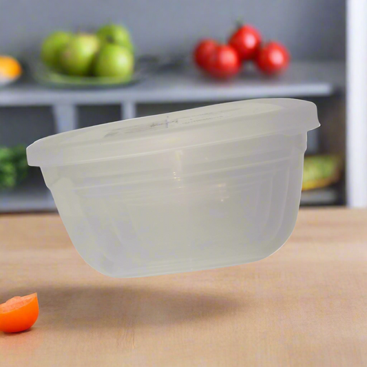 Round Transparent Airtight Food Storage Container SET OF 4 | BPA-Free & Leak-Proof