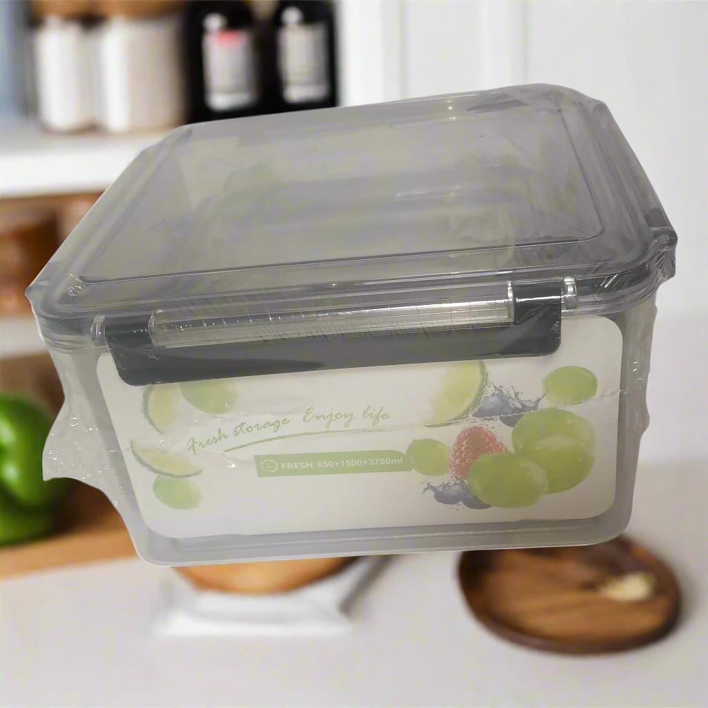 Large Transparent Airtight Food Storage Container | Leak-Proof & BPA-Free