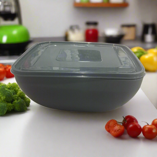 Large Square Airtight Food Storage Bowl | BPA-Free & Leak-Proof