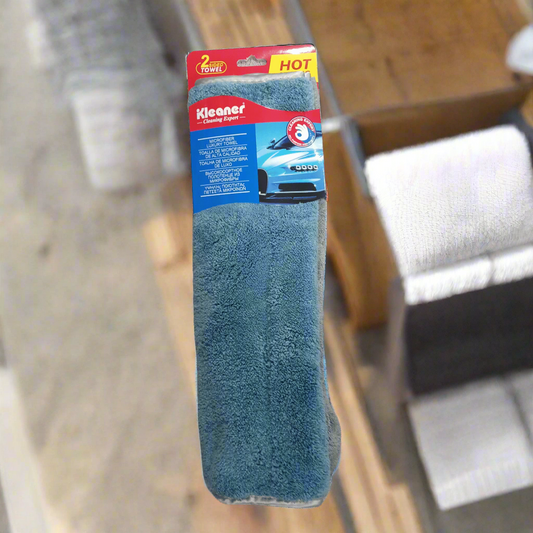 2-Pack Premium Microfiber Car Cleaning Towels – Ultra-Soft, Scratch-Free & Highly Absorbent