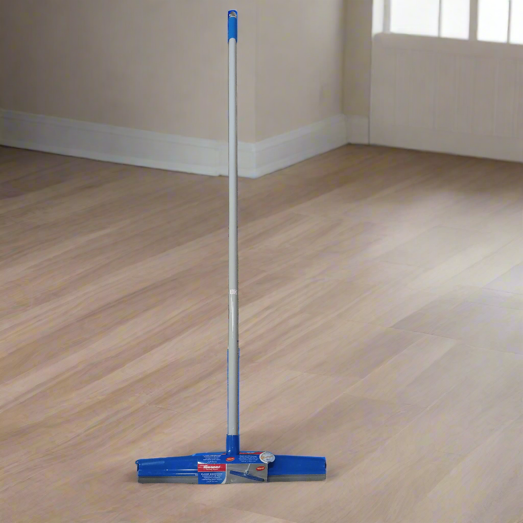 Heavy-Duty Floor Squeegee with Long Handle – Streak-Free Water & Liquid Removal