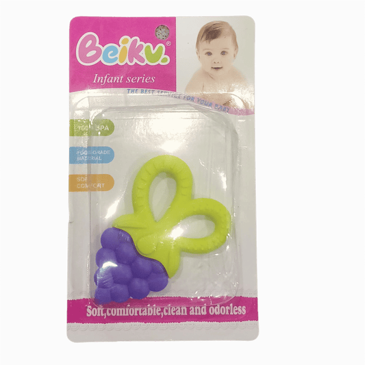 Beiku Baby Teether – Soft & BPA-Free Infant Teething Toy