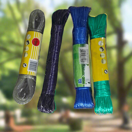 Heavy-Duty Multipurpose Clothesline Rope – 20m Durable & Weather-Resistant