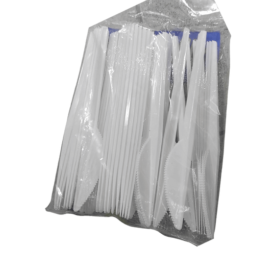 Plastic Cutlery Set – 50-Piece Disposable Knives