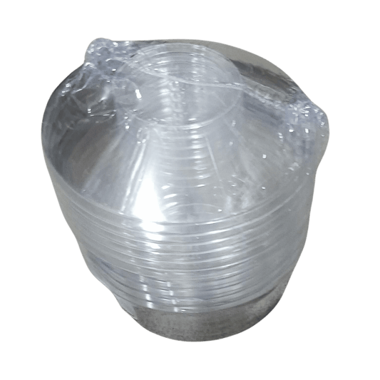 Clear Plastic Drinking Cups – 50 Pcs Pack for Parties & Events