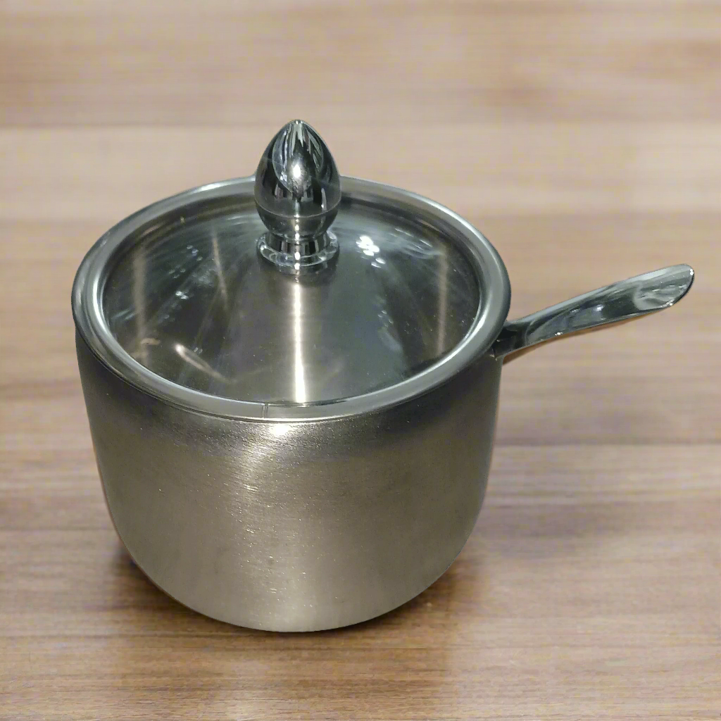 Stainless Steel Sugar Bowl with Lid and Spoon – Elegant and Practical Storage for Sugar