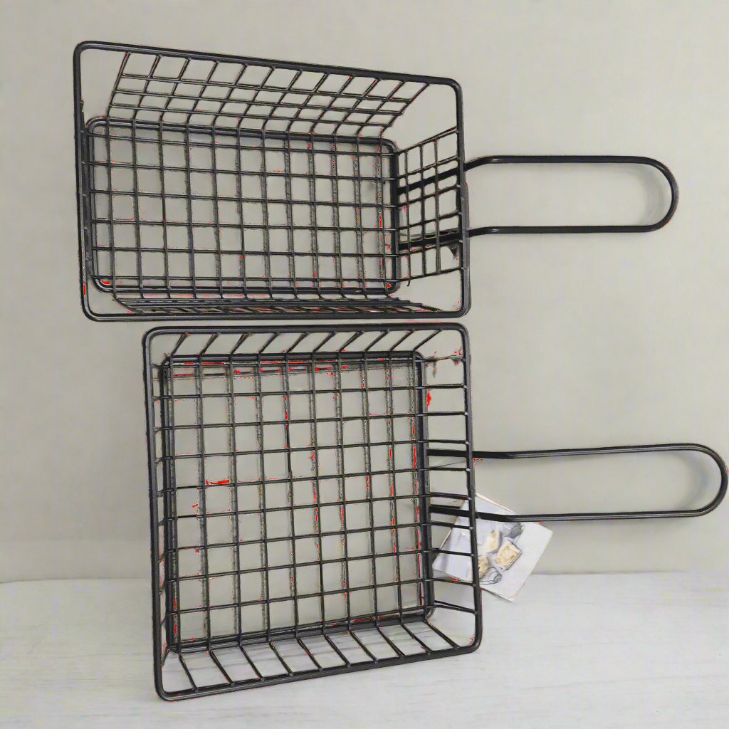 Black Wire Storage Baskets – Versatile and Stylish Organization Solution