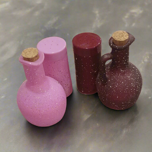 Colorful Spice Containers with Cork Lids – Practical and Decorative Storage Solution