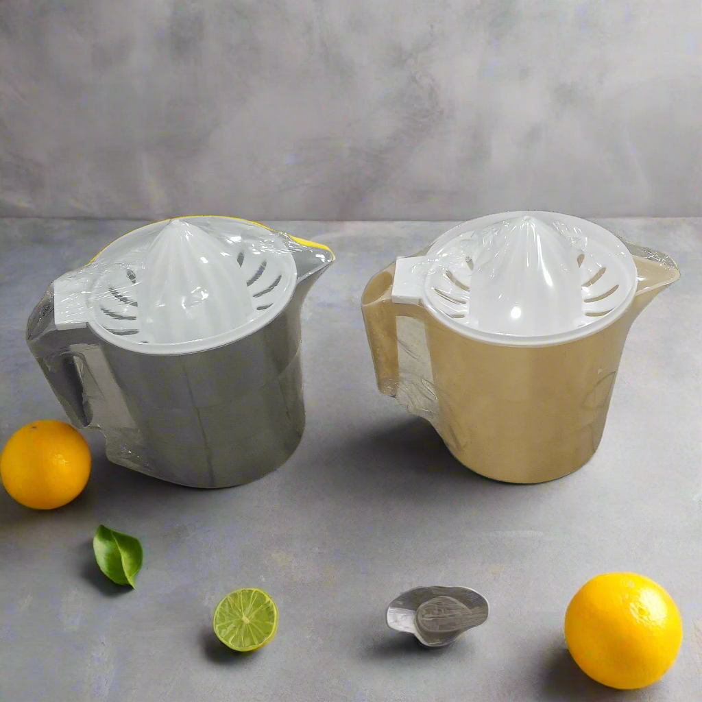 Juicer Pitcher – Grey & Yellow | Perfect for Fresh Citrus Juices