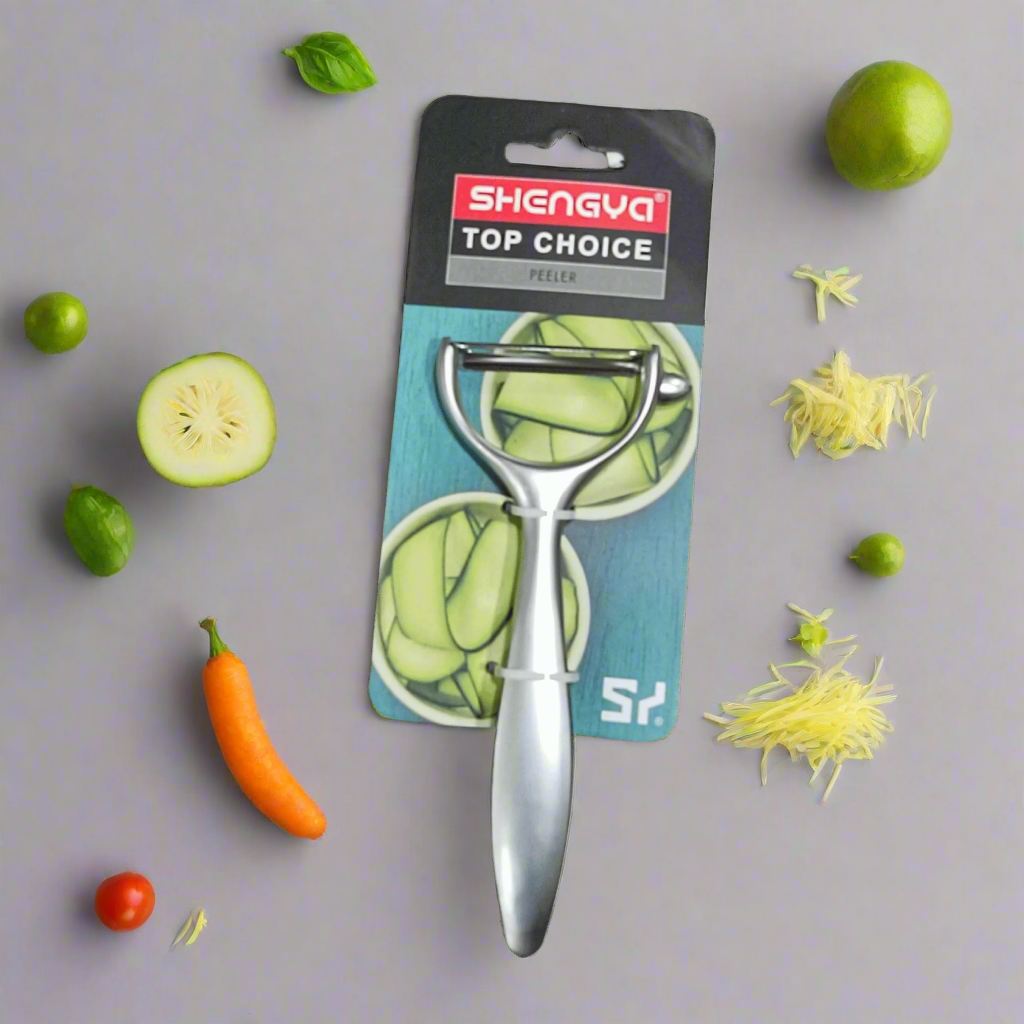 Stainless Steel Vegetable Peeler – Ergonomic Handle, Efficient & Durable