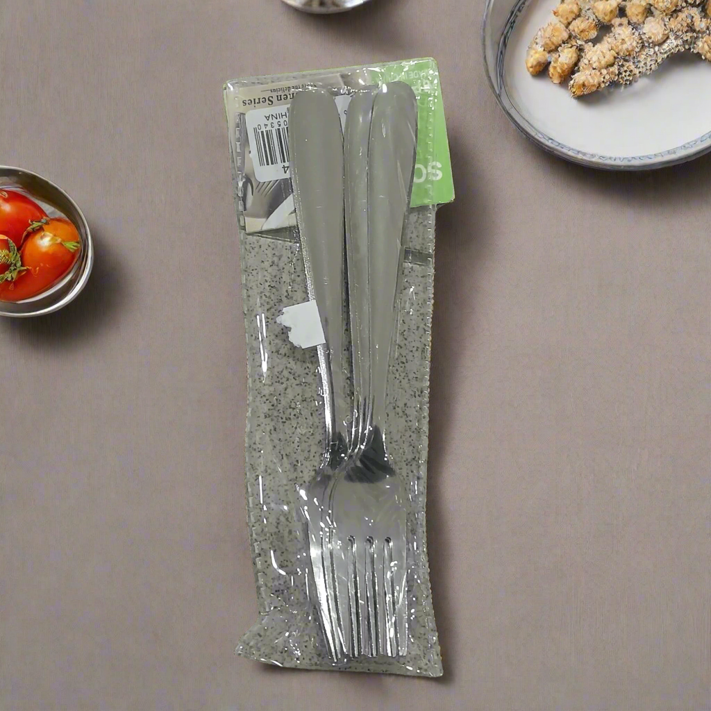 Small Stainless Steel Fork Set – Durable & Elegant Design 6 pcs