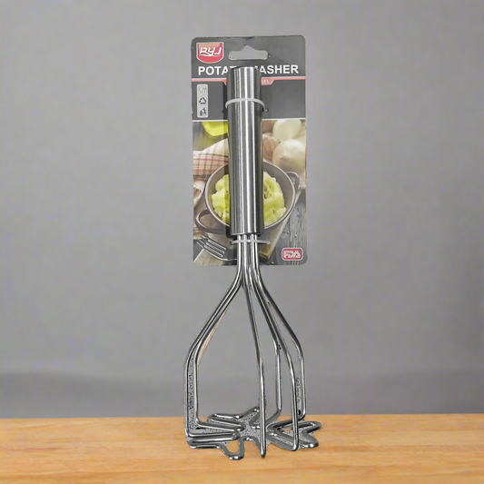 Premium Stainless Steel Potato Masher – Durable, Ergonomic & High-Quality