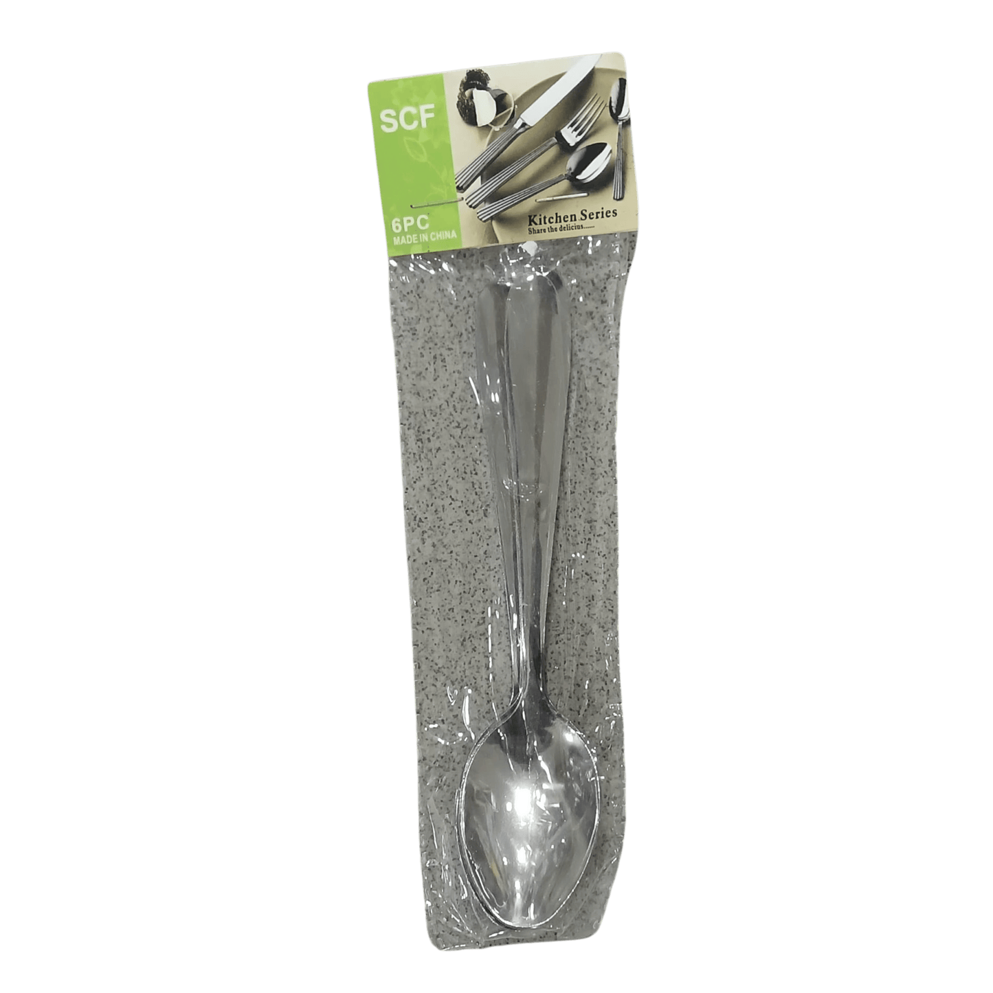 Dessert, Premium Stainless Steel Spoons Set of 6 – Elegant & Durable