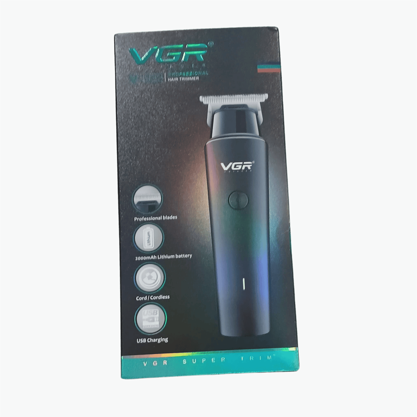 VGR Professional Hair Trimmer - Precision Cutting & Comfortable Grooming