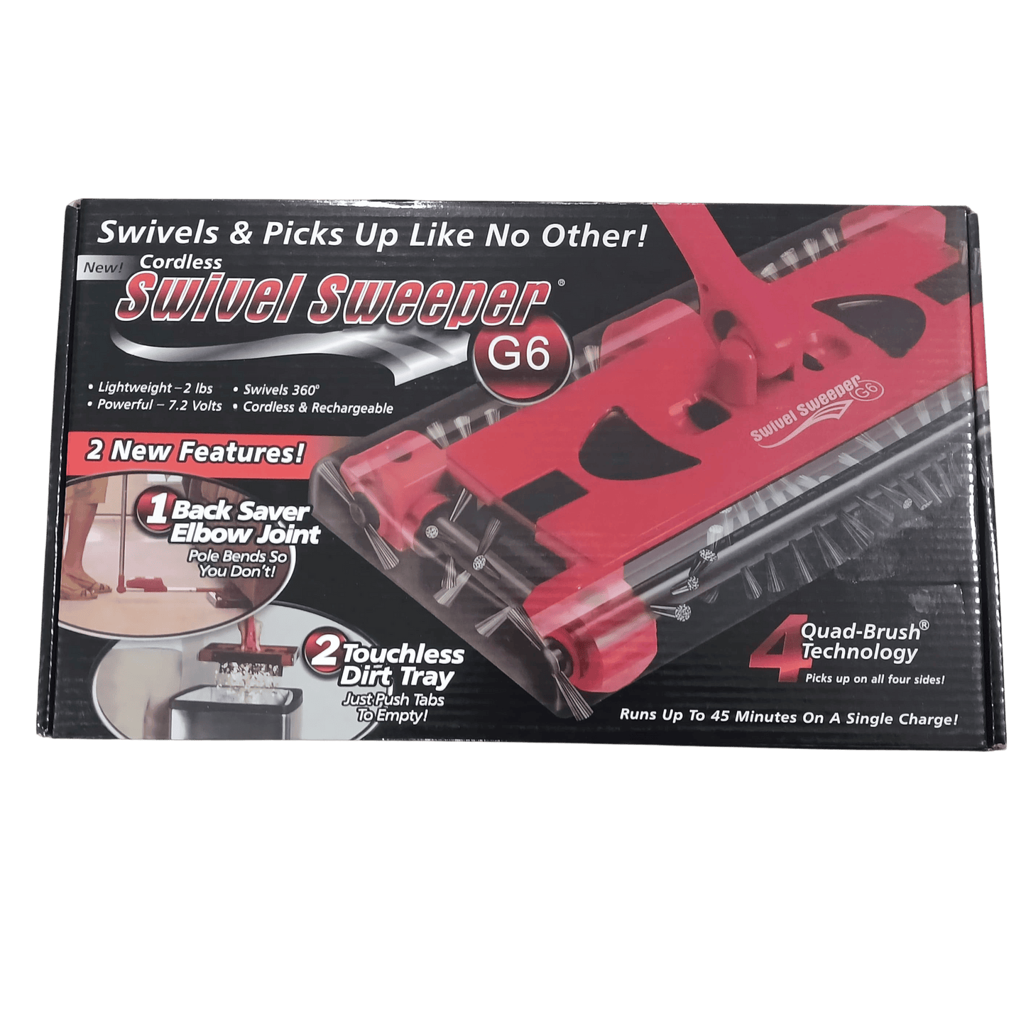 Swivel Sweeper G6 – Cordless, Lightweight, and Powerful Cleaning Solution