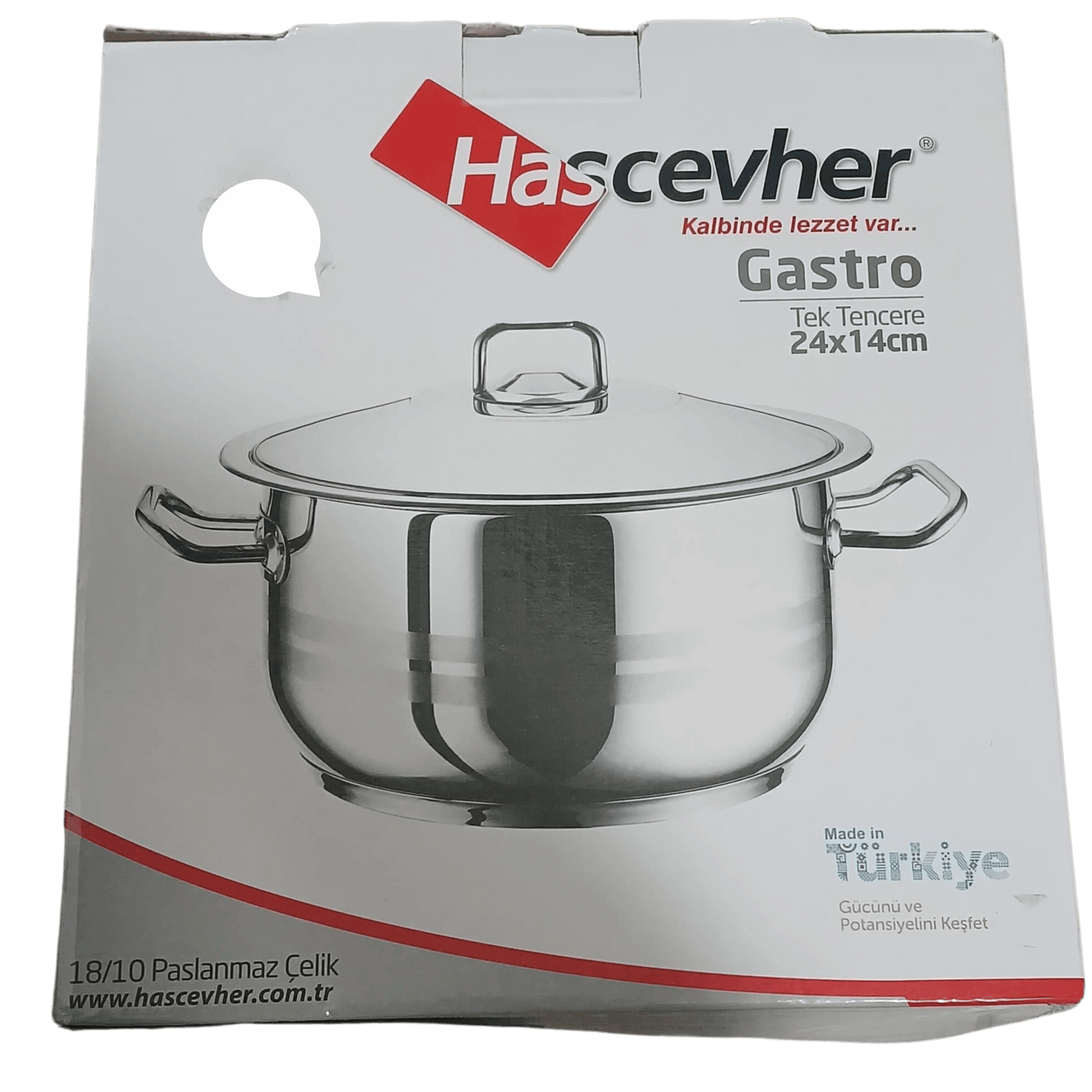 Hascever Gastro Pot 24x14cm