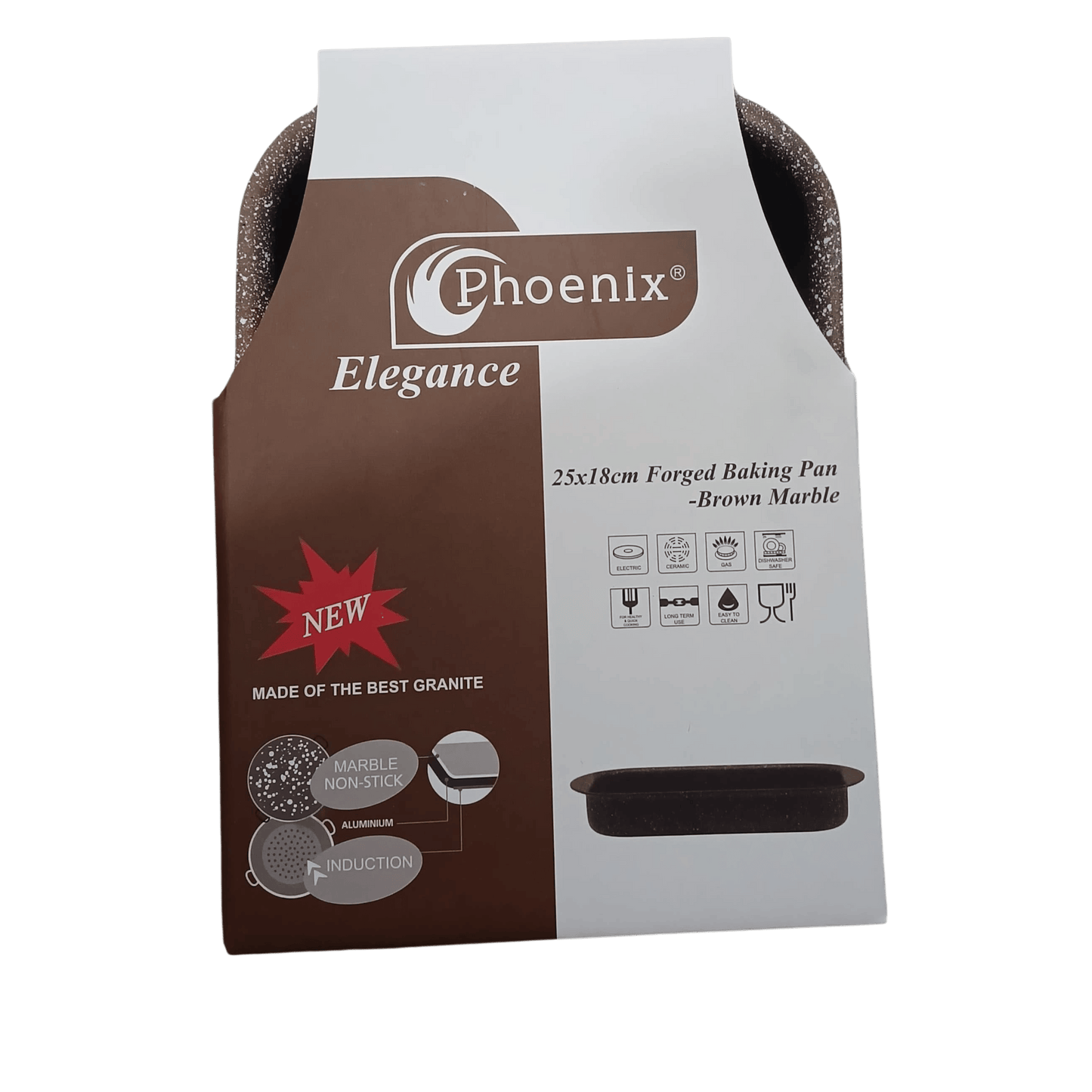 Phoenix Elegance 25x18cm Forged Baking Pan