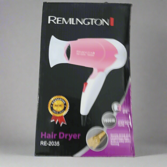 Remington Hair Dryer – 1800W Compact & Powerful