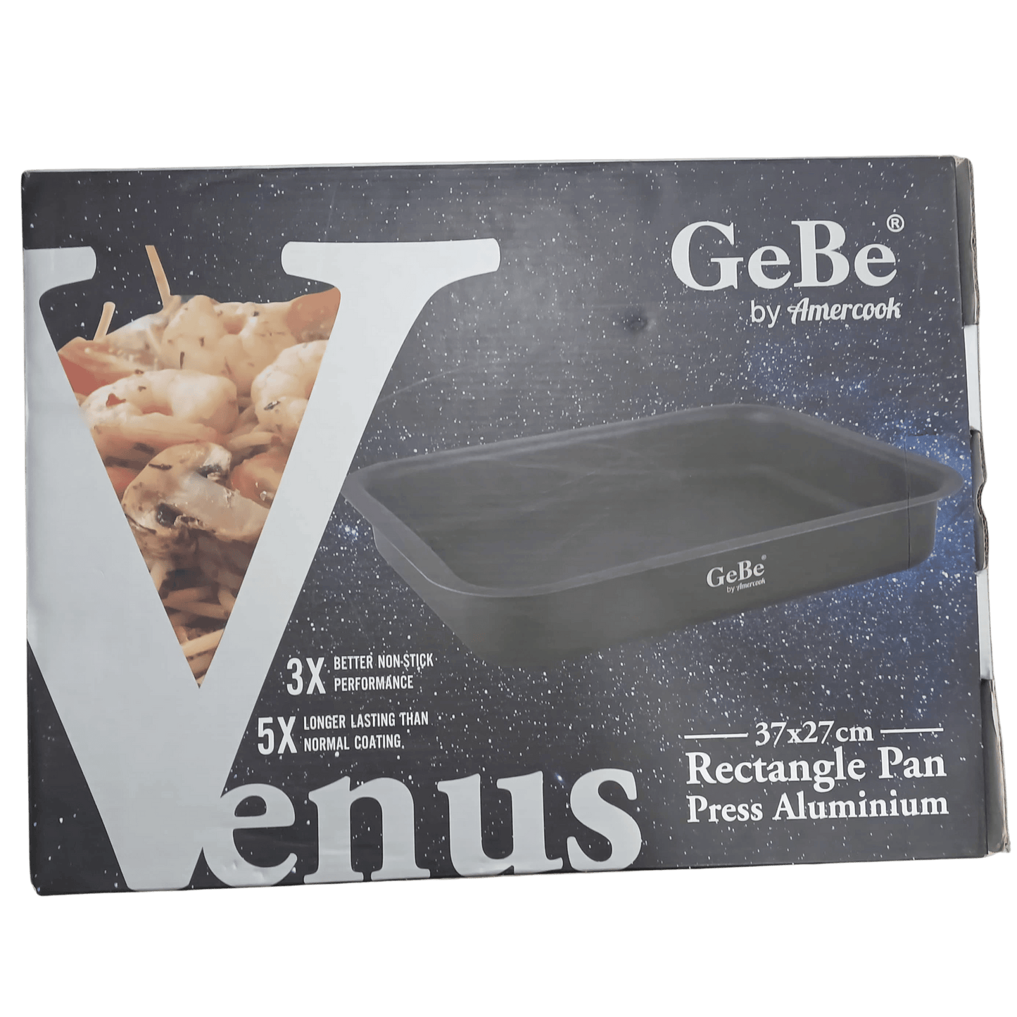 GeBe Venus 37x27cm Rectangle Pan