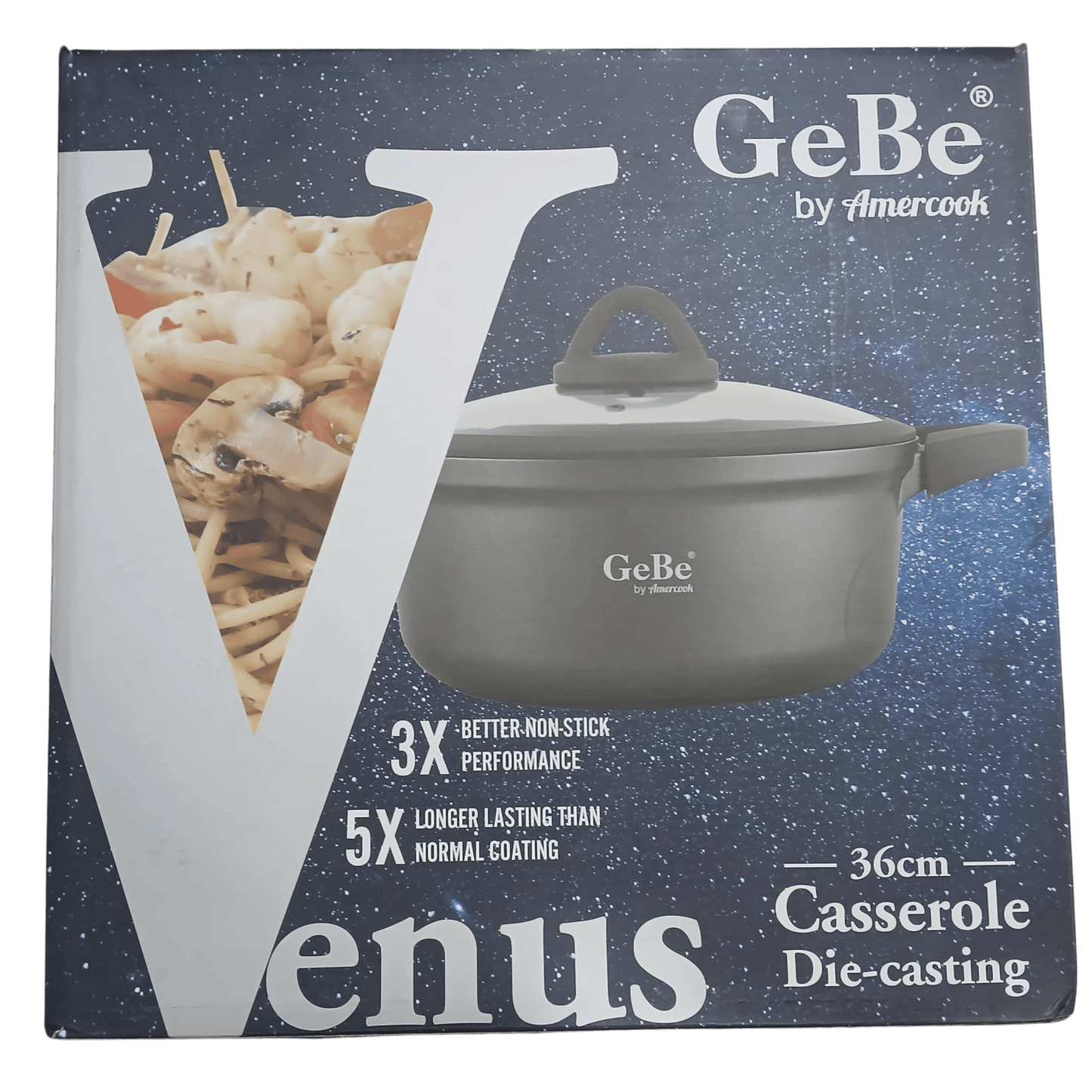 GeBe Venus 36cm Casserole