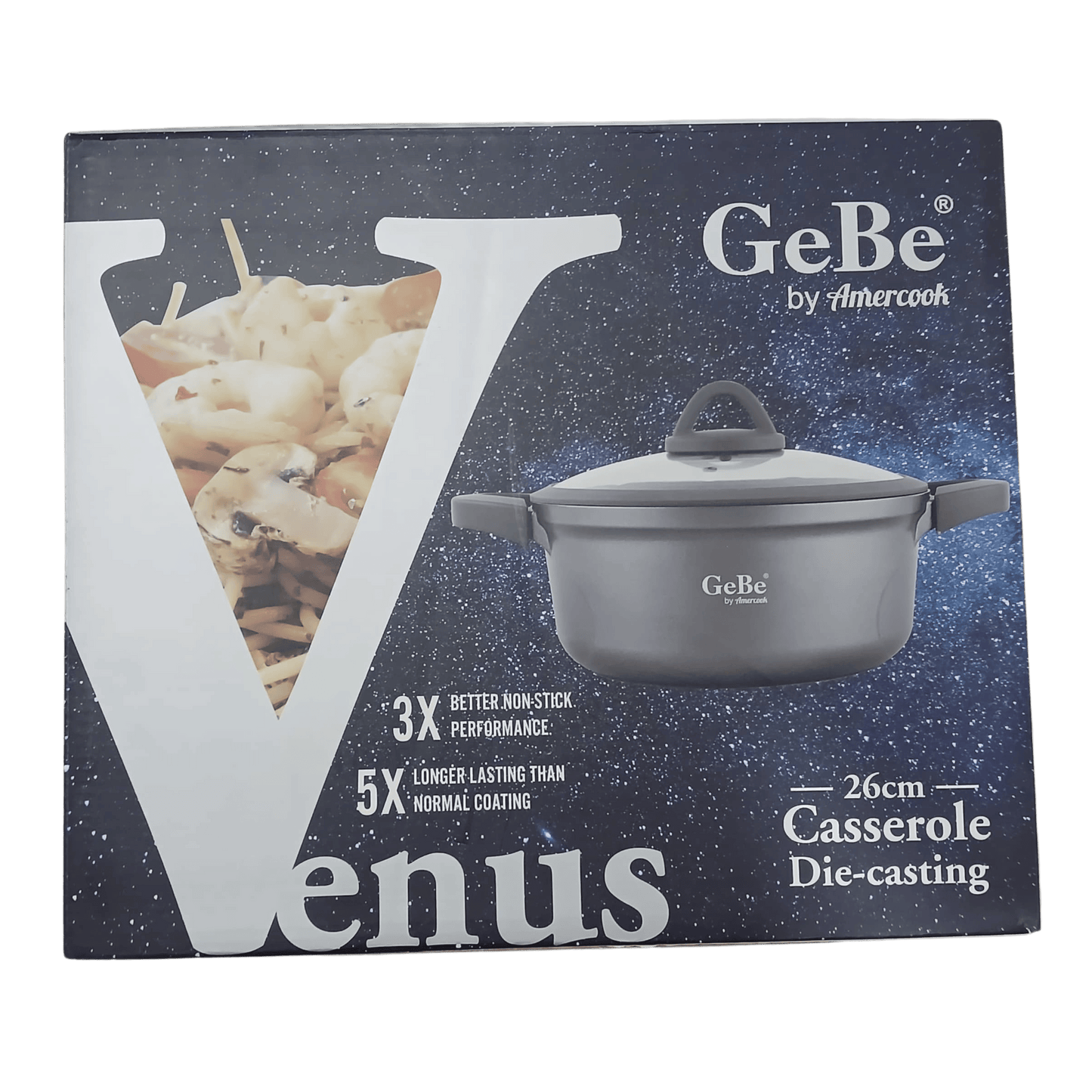 GeBe Venus 26cm Casserole