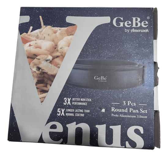 GeBe Venus 3 Pieces Round Pan Set