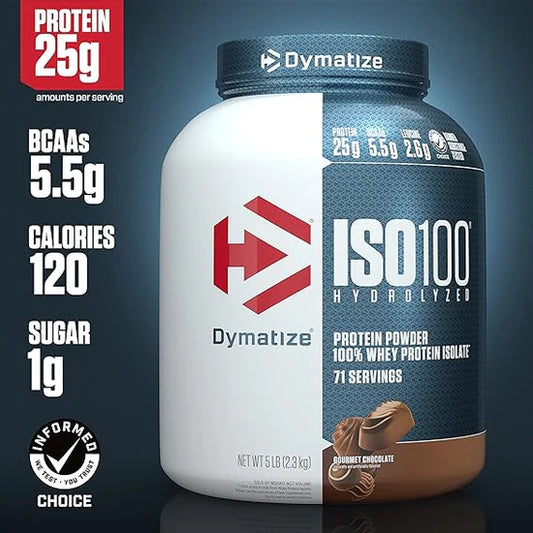 Dymatize Iso 100 Hydrolyzed Protein - 5LBS