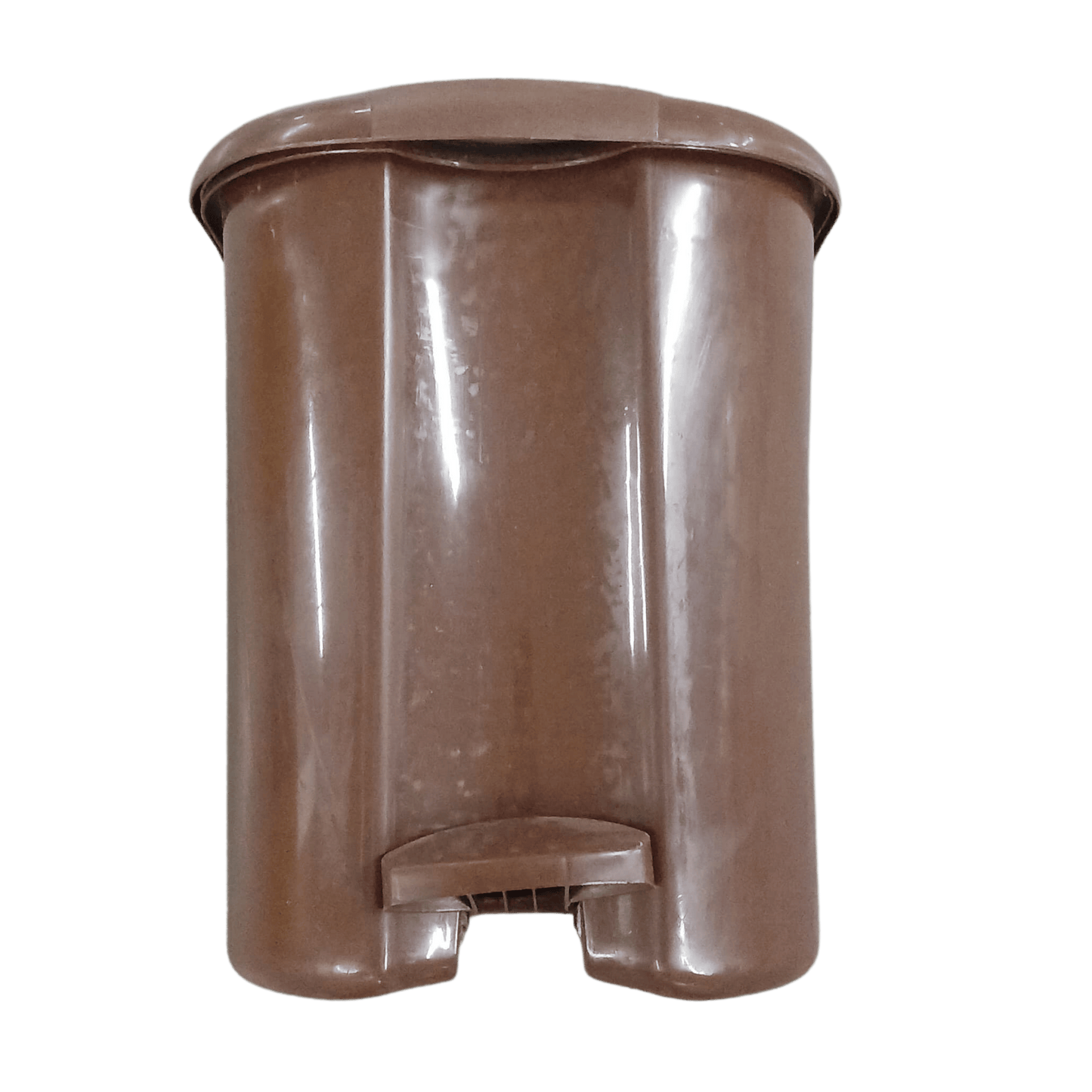 Brown Plastic Waste Bin