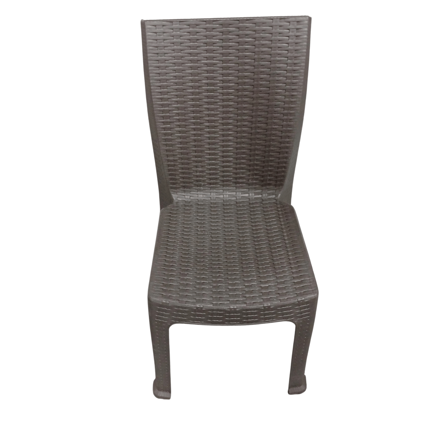 Brown Plastic Dining Chair